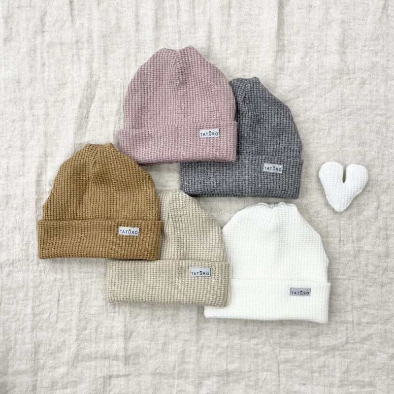 Taturo Czapka dzianinowa soft różowa Taturo - 1