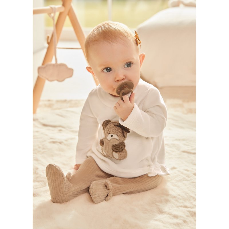 Mayoral komplet 2-częściowy dla dziewczynki brązowy z misiem col.46 Mayoral - 2