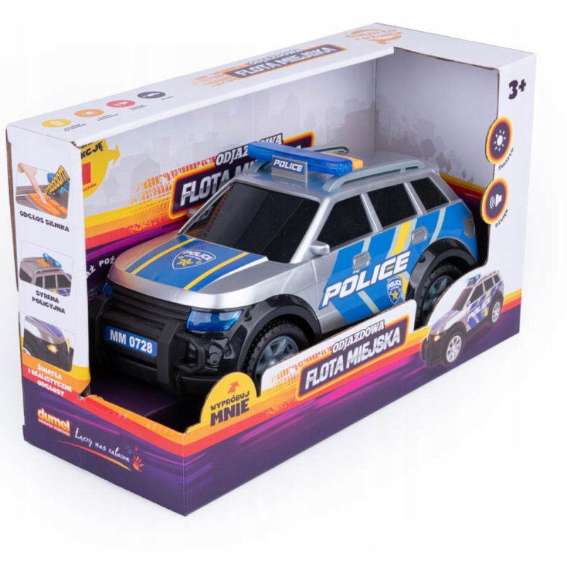 Dumel odjazdowa flota miejska samochód policyjny Dumel - 2