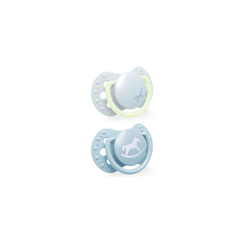 LOVI Smoczek dynamiczny dla chłopczyka 0-2m Lovi - 1