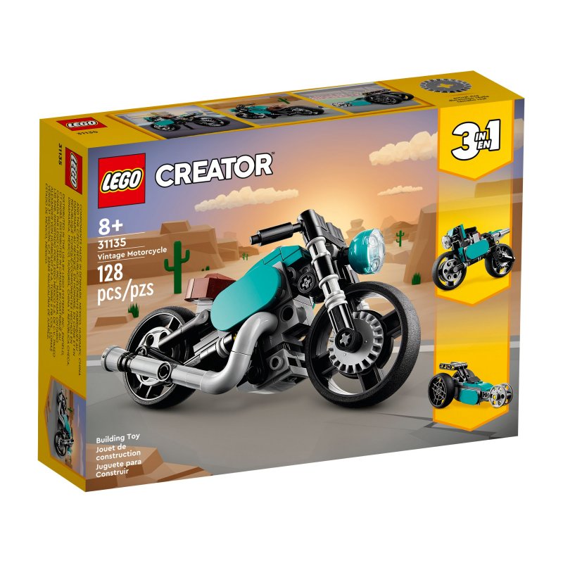 LEGO Creator - Motocykl vintage 3w1 31135 LEGO - 1