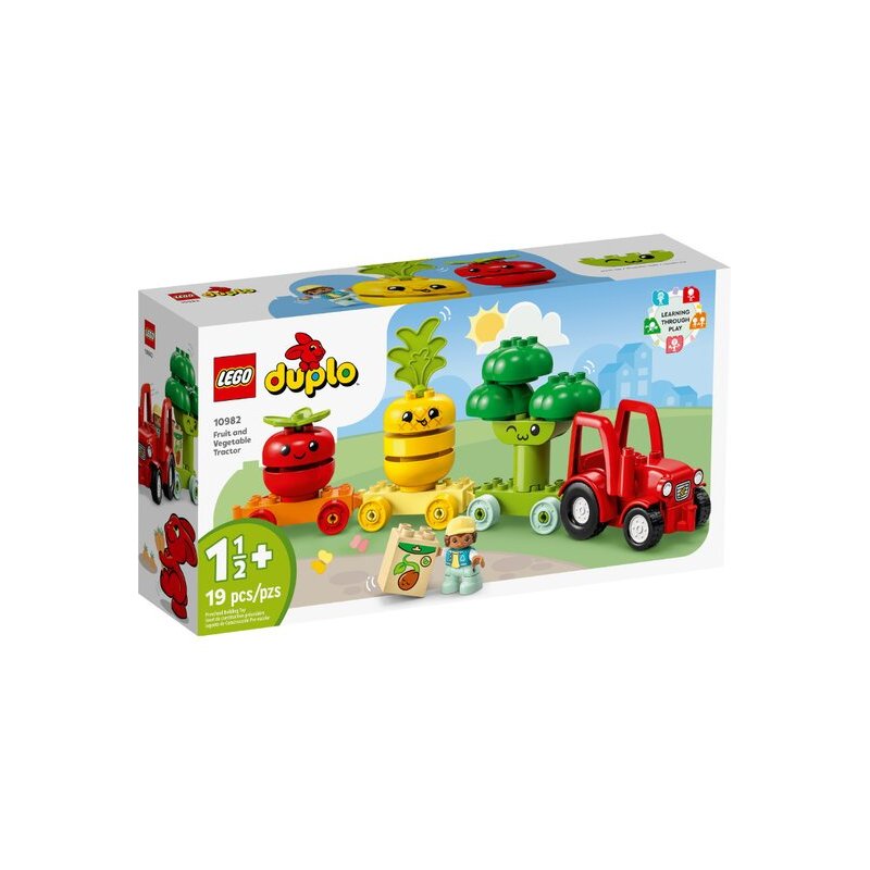LEGO Duplo - Traktor z warzywami i owocami 10982 LEGO - 1