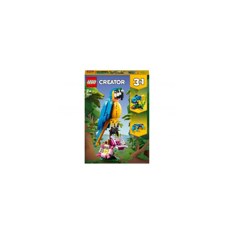 LEGO Creator - Egzotyczna papuga 3w1 31136 LEGO - 1