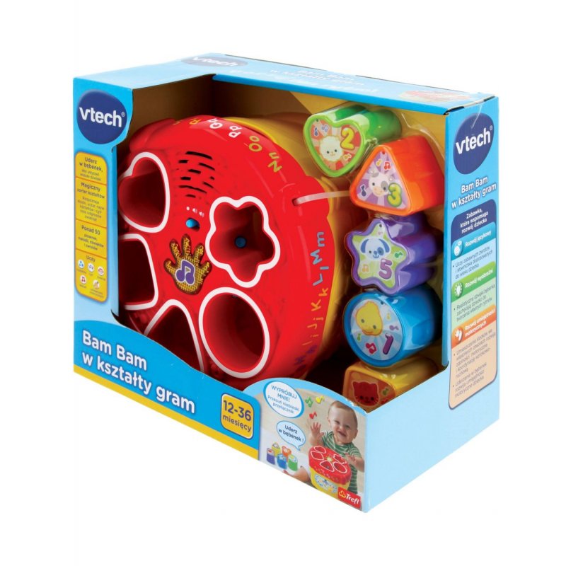 VTech Bam W Kształty Gram 60670 VTech - 2