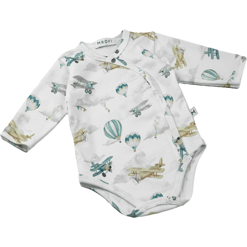 Mrofi Body Vintage Planes z motywem samolotów Mrofi - 1