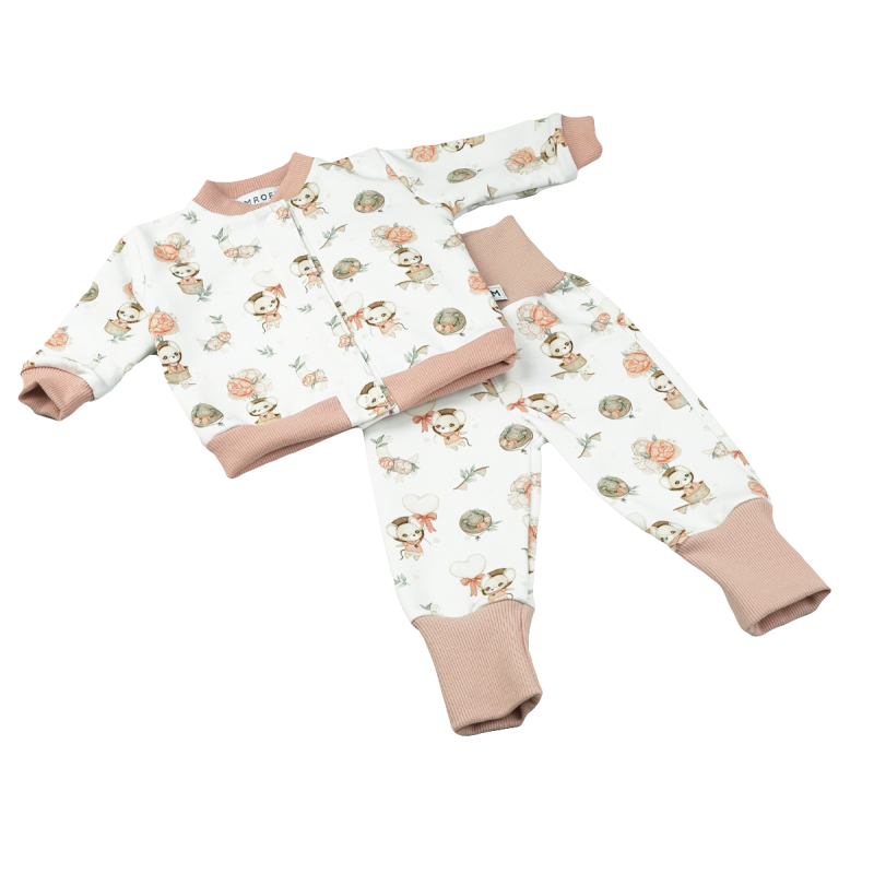 Mrofi Dres Little Mouse z stójką i motywem myszek Mrofi - 1