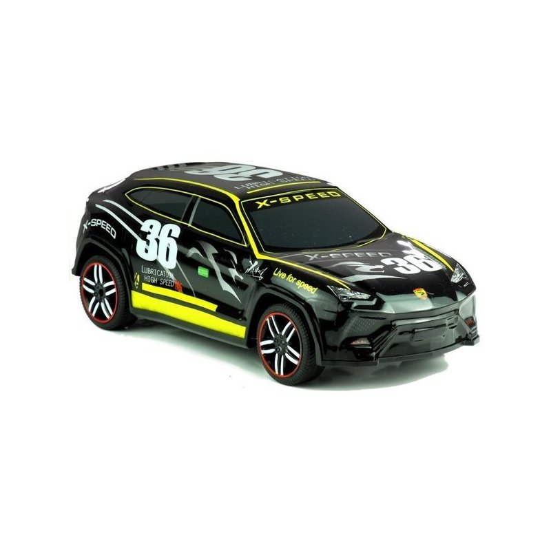 LEAN Auto Zdalnie Sterowane Sportowe na Pilot R/C Czarne LEAN TOYS - 1