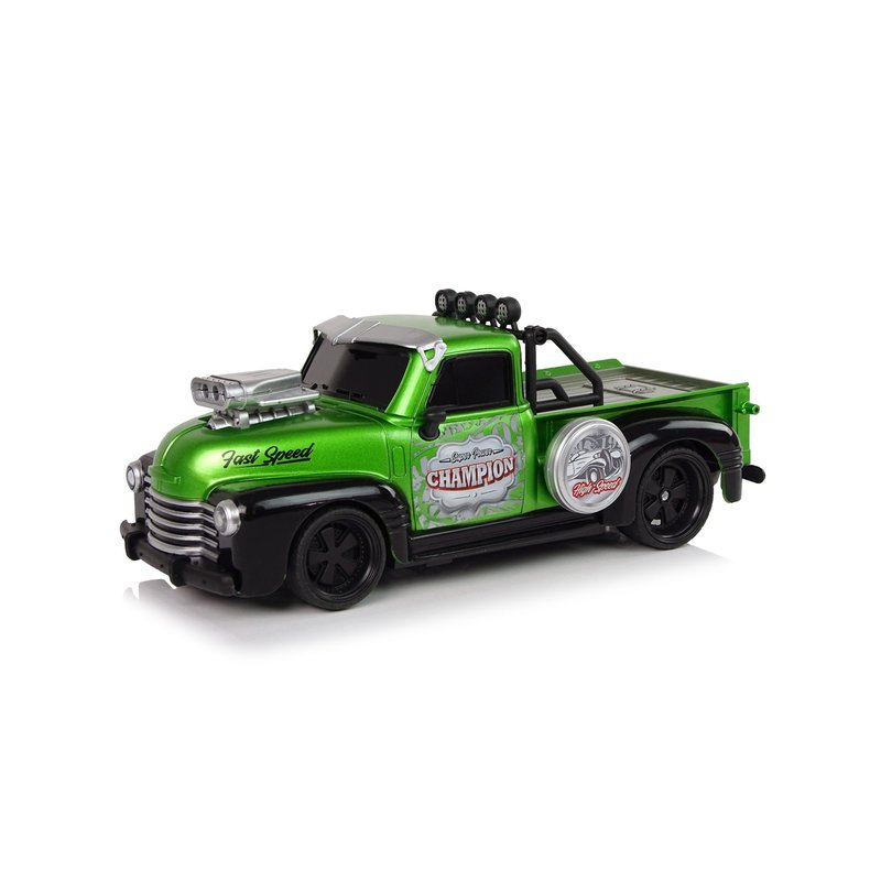 LEAN Auto Zdalnie Sterowane 1:18 Zielone Pickup LEAN TOYS - 1