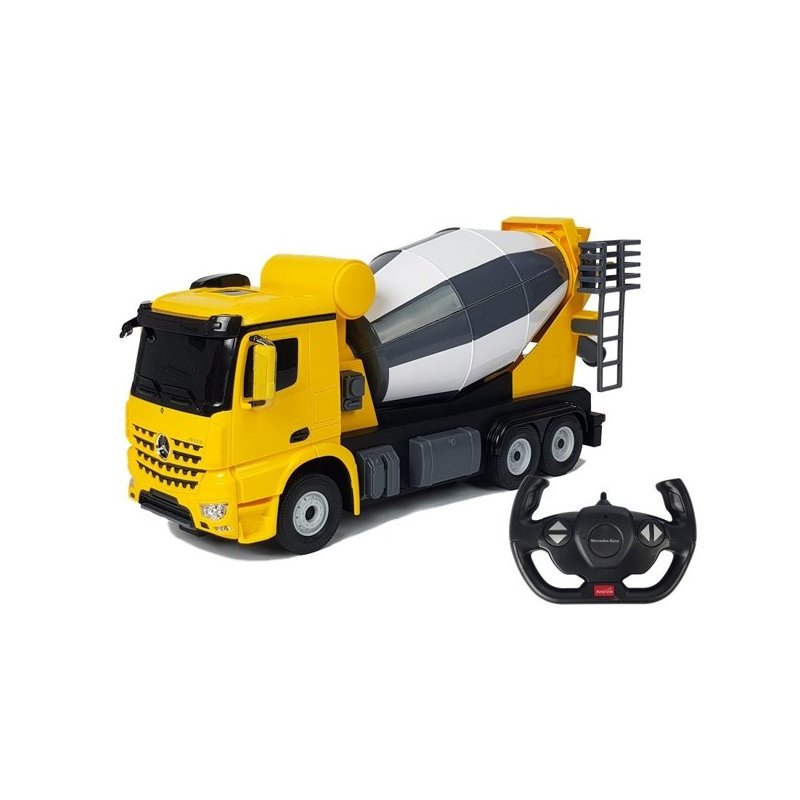 LEAN Mercedes Benz Arocs żółte na pilota R/C LEAN TOYS - 1