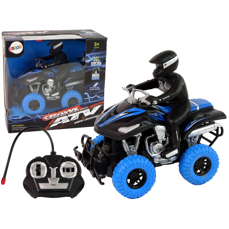 LEAN 10997 Quad Zdalnie Sterowany Niebieski LEAN TOYS - 1