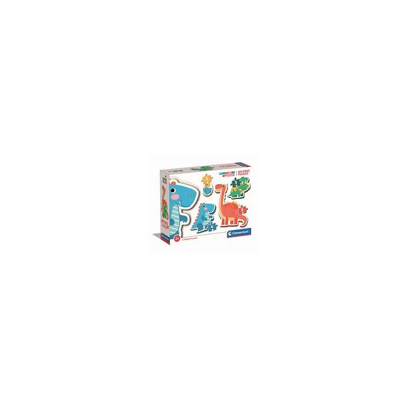MIKI Clementoni Moje Pierwsze Puzzle Dinozaury Clementoni - 1