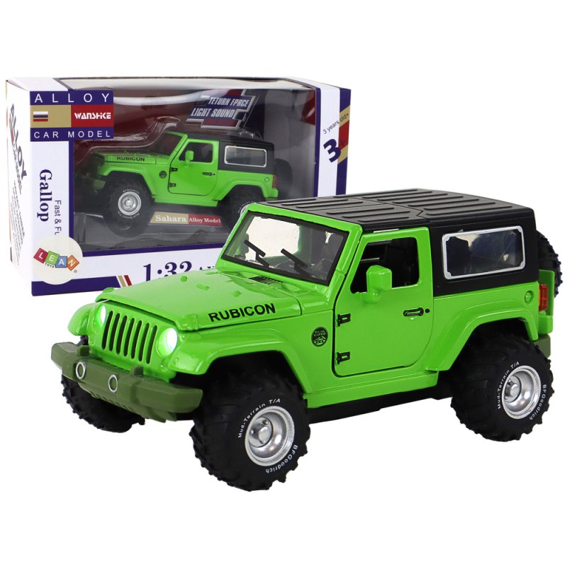 LEAN  Auto Terenowe Napęd Frykcyjny Na Baterie LEAN TOYS - 1