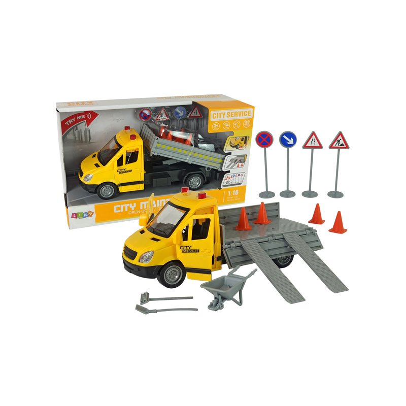 LEAN Auto Służb Drogowych Budowlane LEAN TOYS - 2