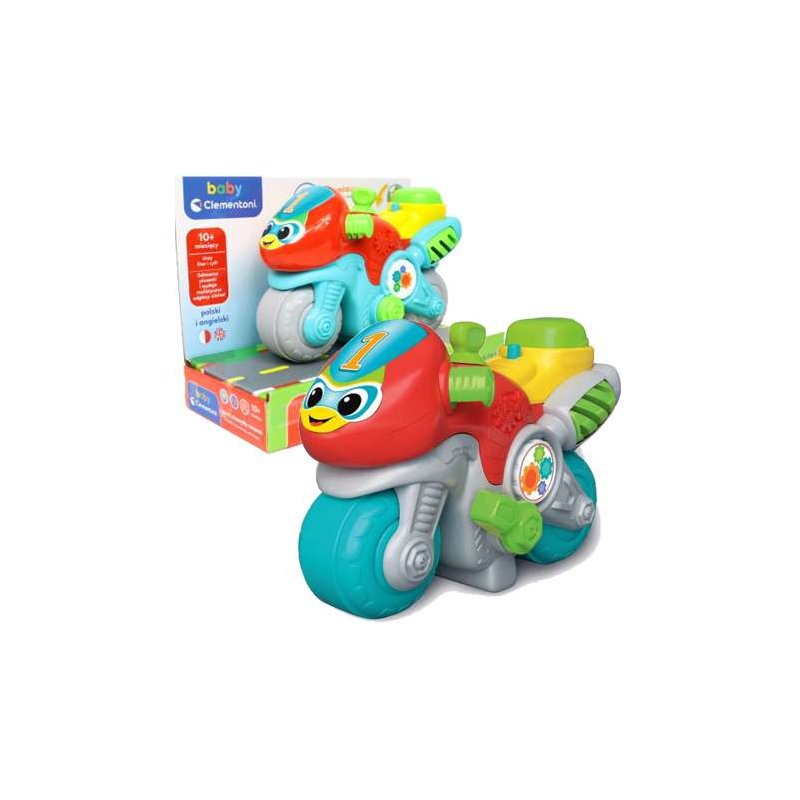Clementoni: Baby - Igorek Niezwykły Motorek Clementoni - 1
