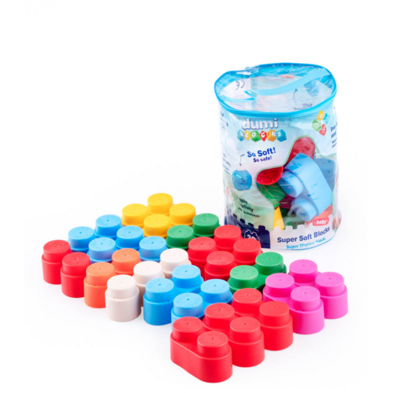 Dumel Dumi Super miękkie klocki 30szt Dumel - 1