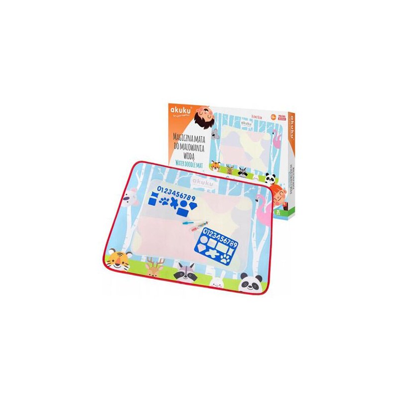 Akuku - Magiczna mata do malowania wodą akuku - 1