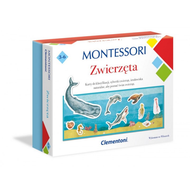 Montessori zwierzęta clementoni  - 1