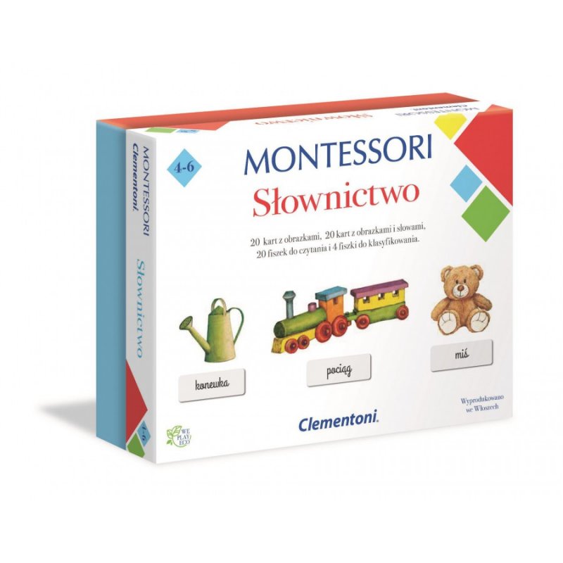 Clementoni Montessori słownictwo  - 2