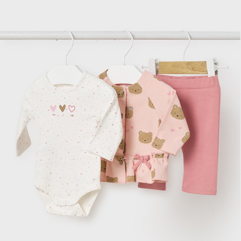 Mayoral Dres 3-częściowy dla noworodka ECOFRIENDS Mayoral - 4