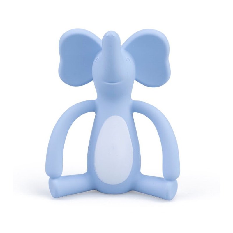 GiliGums Gryzak na ząbkowanie niebieski słonik  - 1