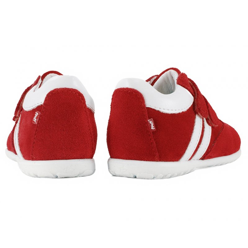 Emel buty trzewiki zamszowe czerwone E2045C-2 Emel - 1