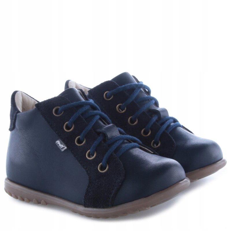 Emel Trzewiki granatowe kotek  ES 2343E-1 Emel - 1