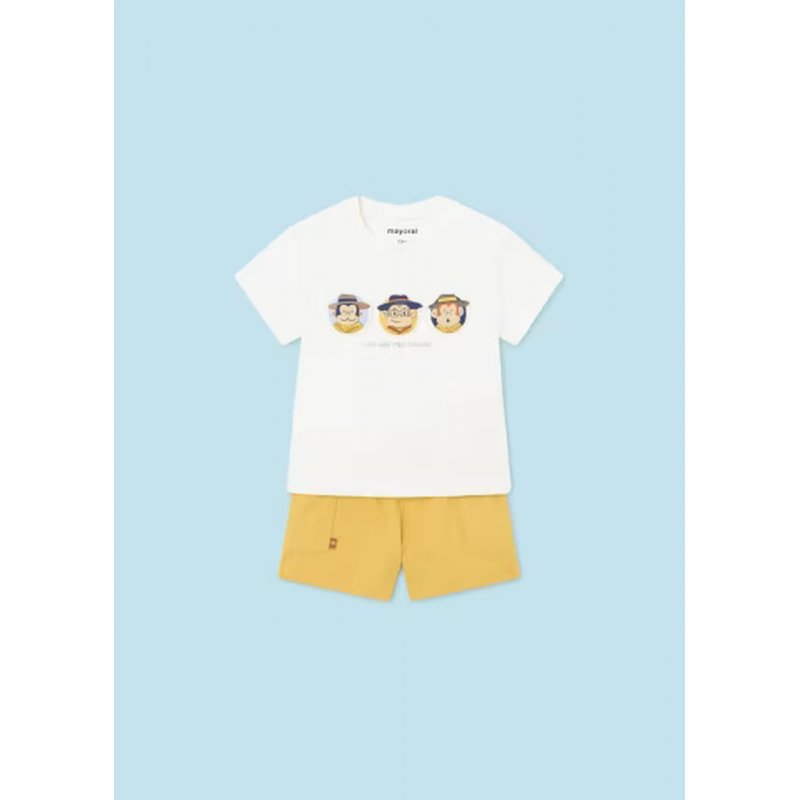 Mayoral komplet chłopiec z spodenkami 1654 col.14 Mayoral - 2