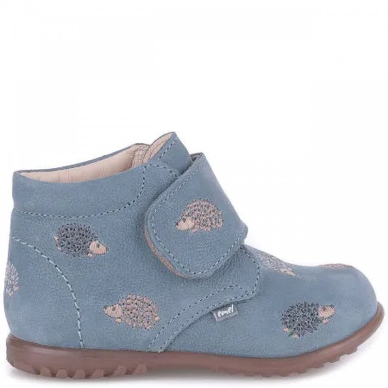 Emel Trzewiki błękitne w haftowane jeżyki Como ES 1077 H-1 Emel - 1