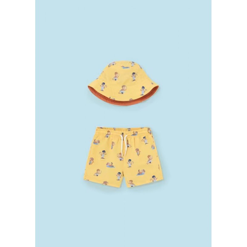 Mayoral Kąpielówki+ kapelusz 1647 col.96 Mayoral - 3