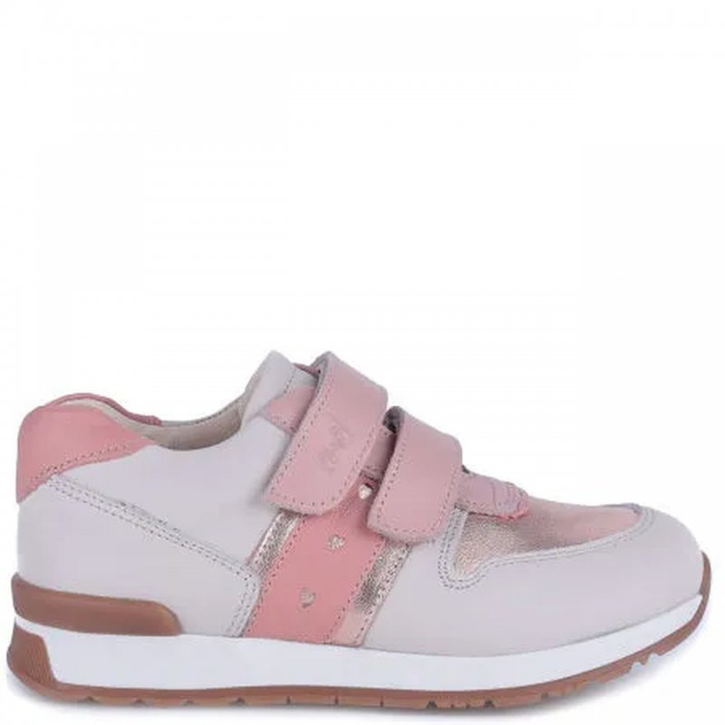 Emel Trampki różowe rzepy Hamburg E 2683-40 Emel - 1