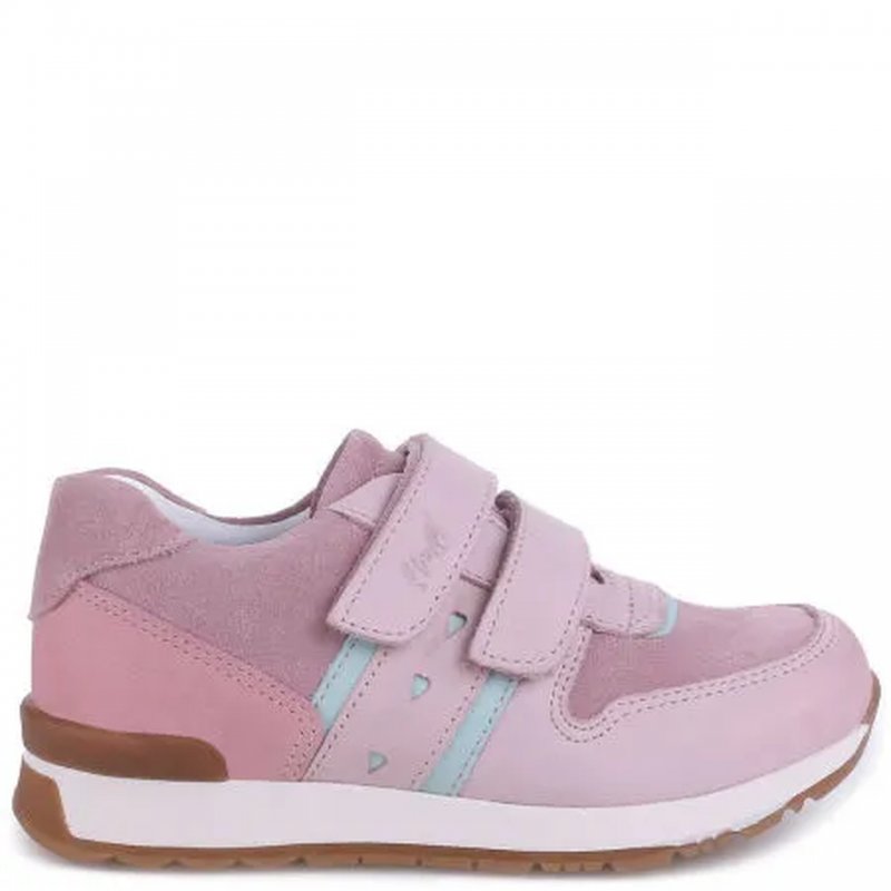 Emel Trampki różowe rzepy Hamburg E 2683-40 Emel - 1