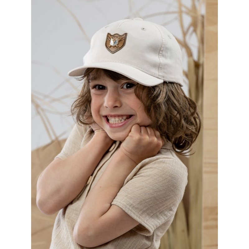 Jamiks czapka z daszkiem NEVIS beżowa Jamiks - 1