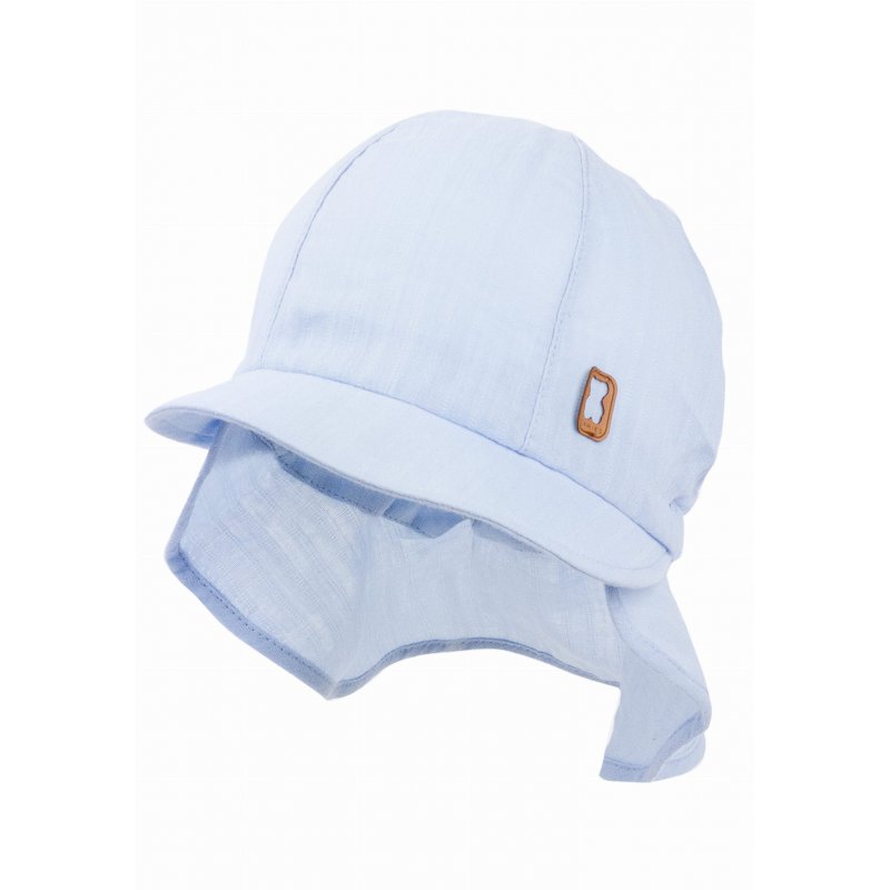 Jamiks  kapelusz z ochroną na kark na lato SVEND organic niebieski Jamiks - 1