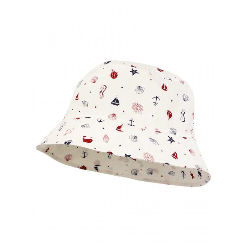 Jamiks kapelusz na lato KINSLEY granatowe statki Jamiks - 1