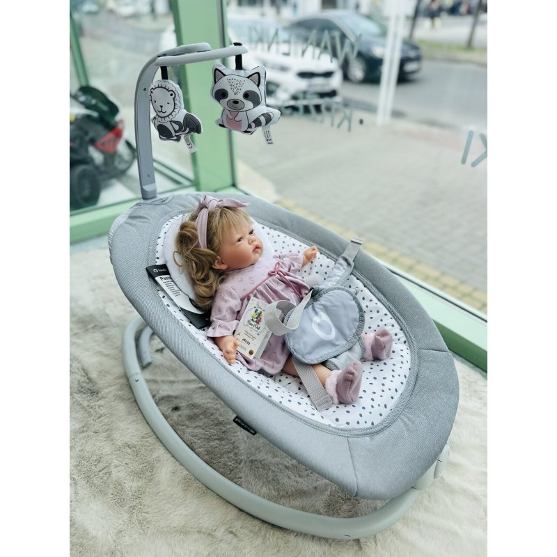 Lionelo Pascal Grey Dove leżaczek bujaczek LIONELO - 1