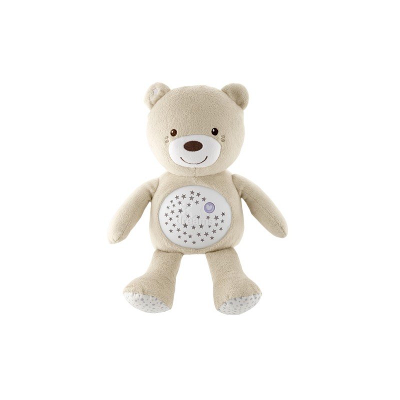 Chicco miś z projektorem First Dreams kremowy Chicco - 1