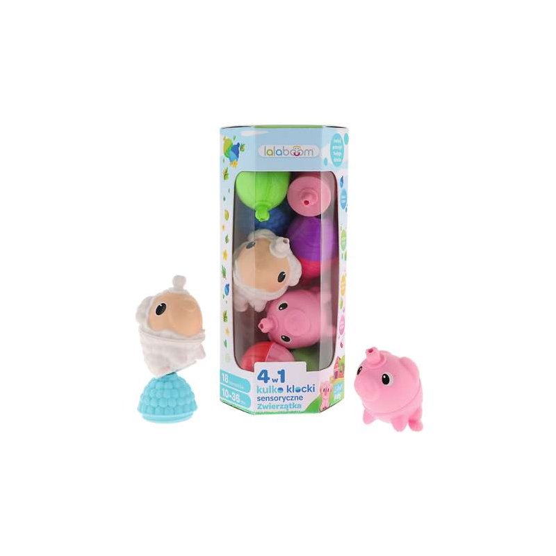 Trefl Lalaboom kulki sensoryczne zwierzątka Trefl - 1