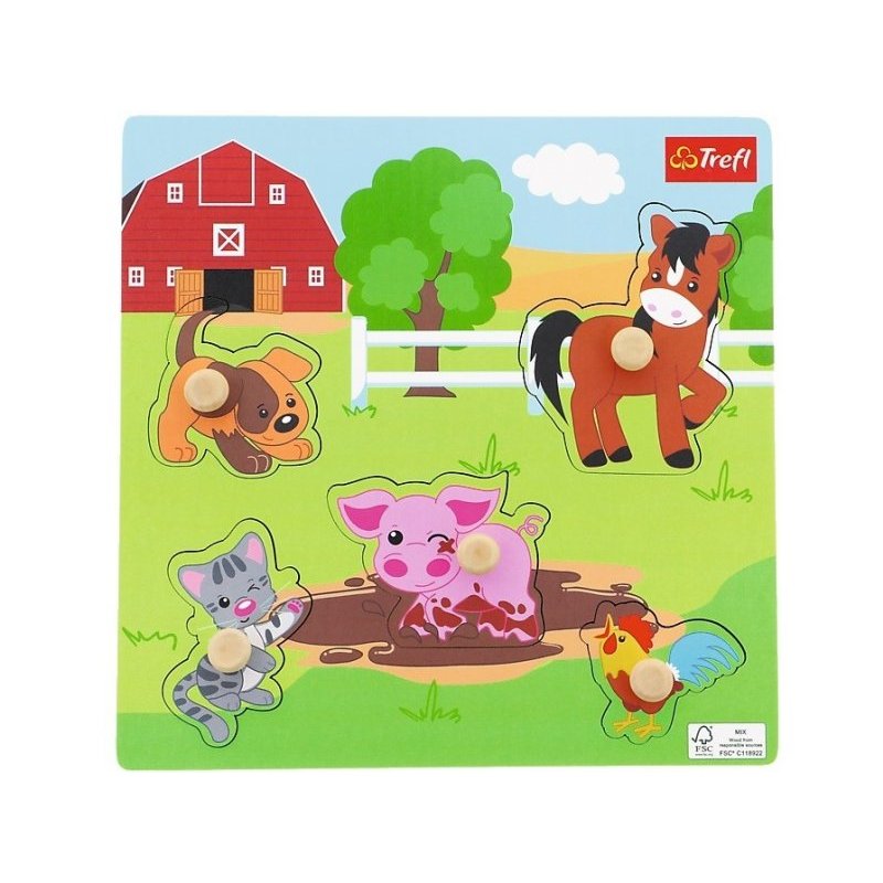 Trefl Puzzle mini Farm Trefl - 1