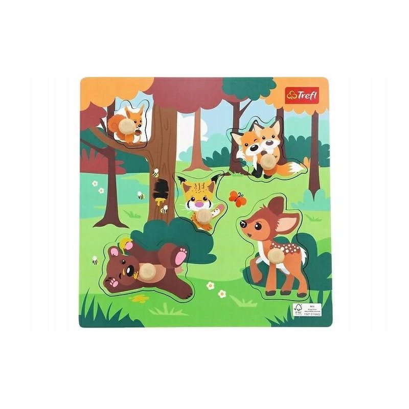 Trefl Puzzle mini Forest Trefl - 1