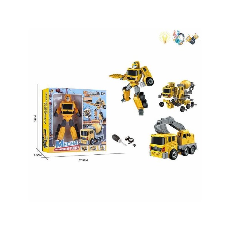 Betoniarka Transformująca światło/dźwięk  - 1