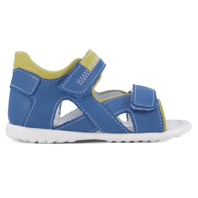Ostatnie sztuki. Emel buty sandały niebiesko-zielone E2086-17 Emel - 6