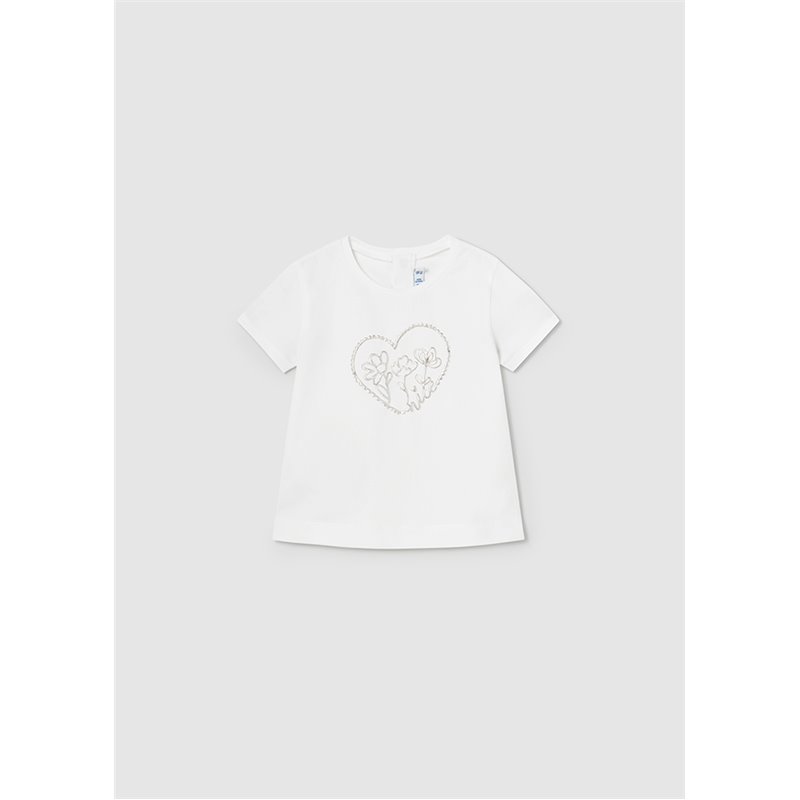 Mayoral Koszulka Better Cotton ekri 102 col.15