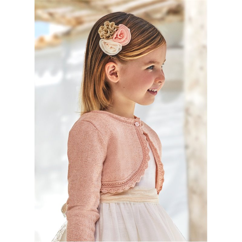 Mayoral Bolerko tryktowe kremowe  306 col.50