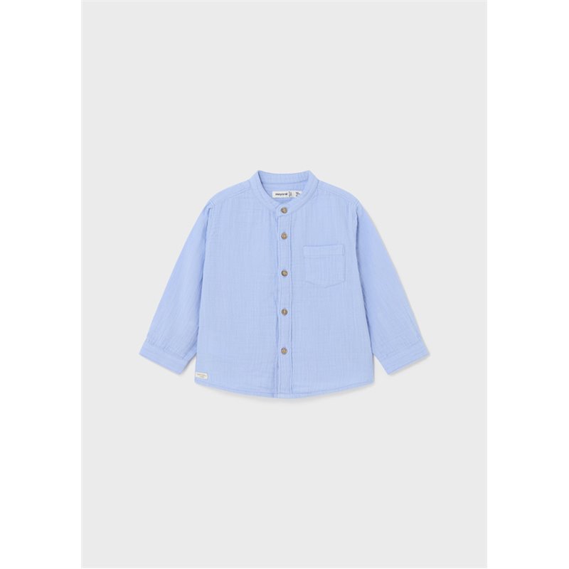 Mayoral Koszula z długim rękawem Better Cotton niebieska 1114 col.96 Mayoral - 1