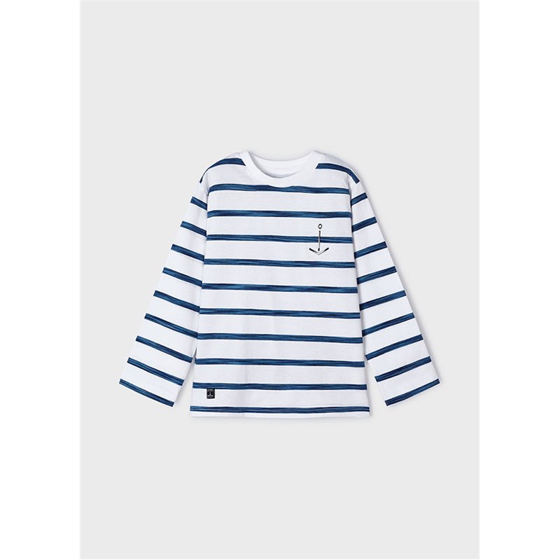 Mayoral Koszulka z długim rękawem w paski 3025 col.28 Mayoral - 1