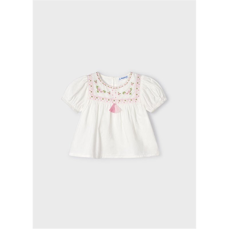 Mayoral Bluzka z haftem w kwiaty 3180 col.28 Mayoral - 1