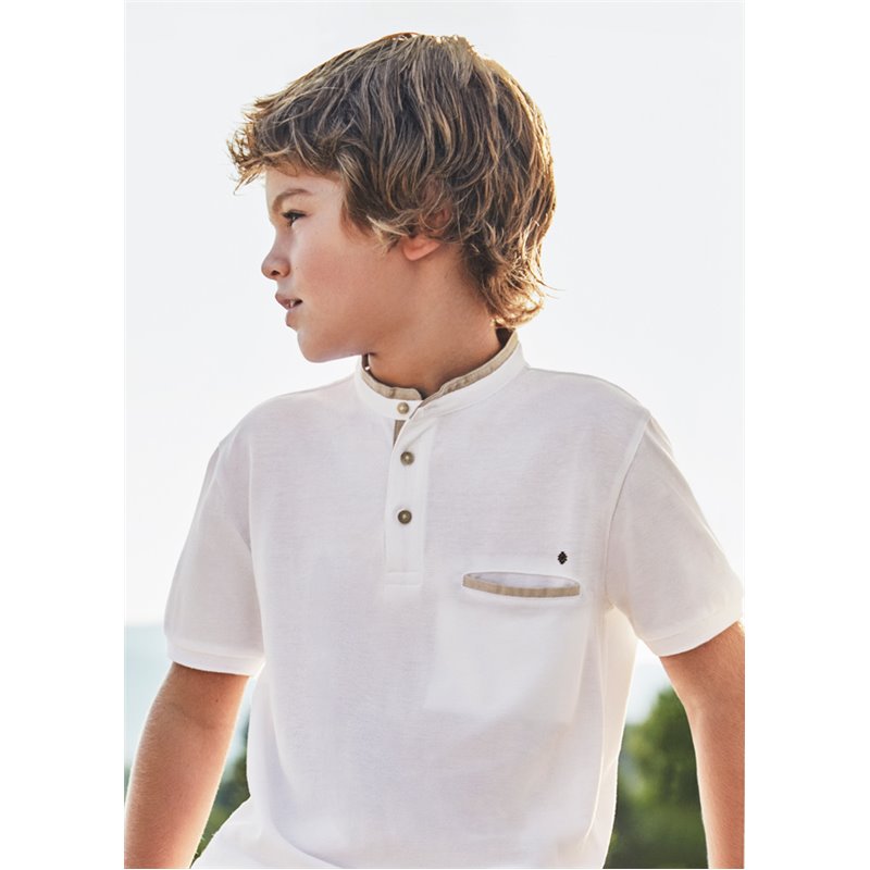 Mayoral Polo ze stójką Better Cotton 6108 col.78 Mayoral - 1