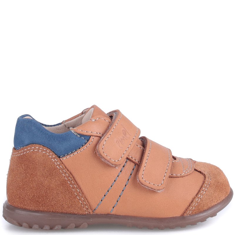 Emel Trzewiki brązowe ze skóry naturalnej Wimbledon ES 1405-2 Emel - 2