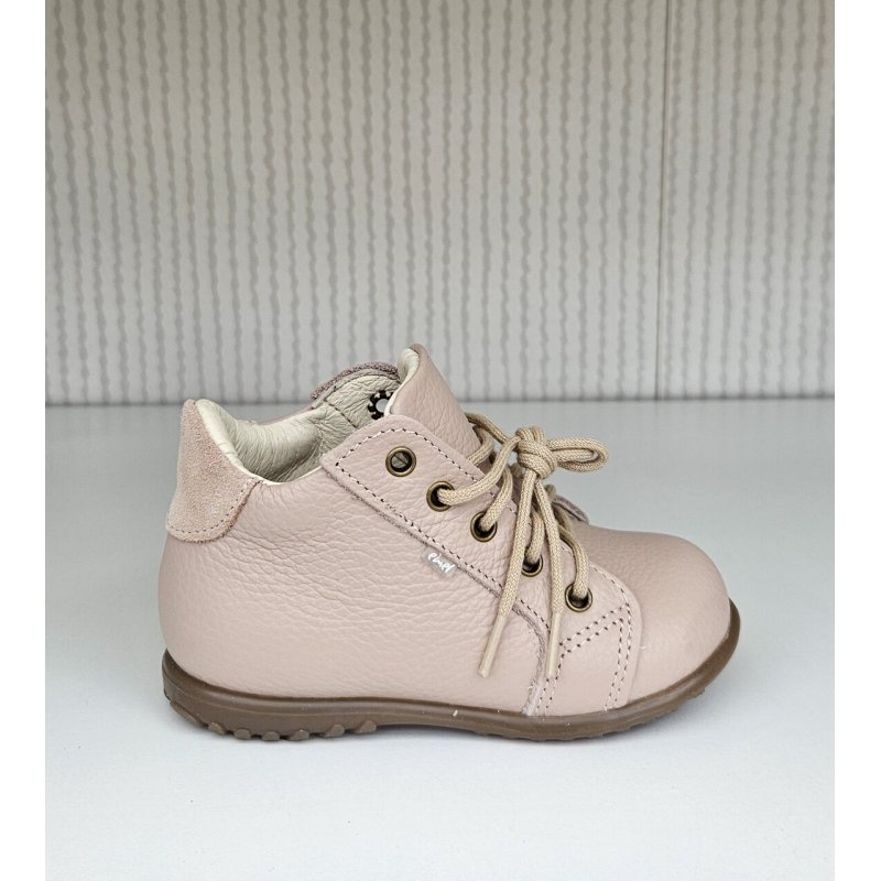 Emel Trzewiki nude beżowe ze skóry naturalnej London ES 1101-58 Emel - 2