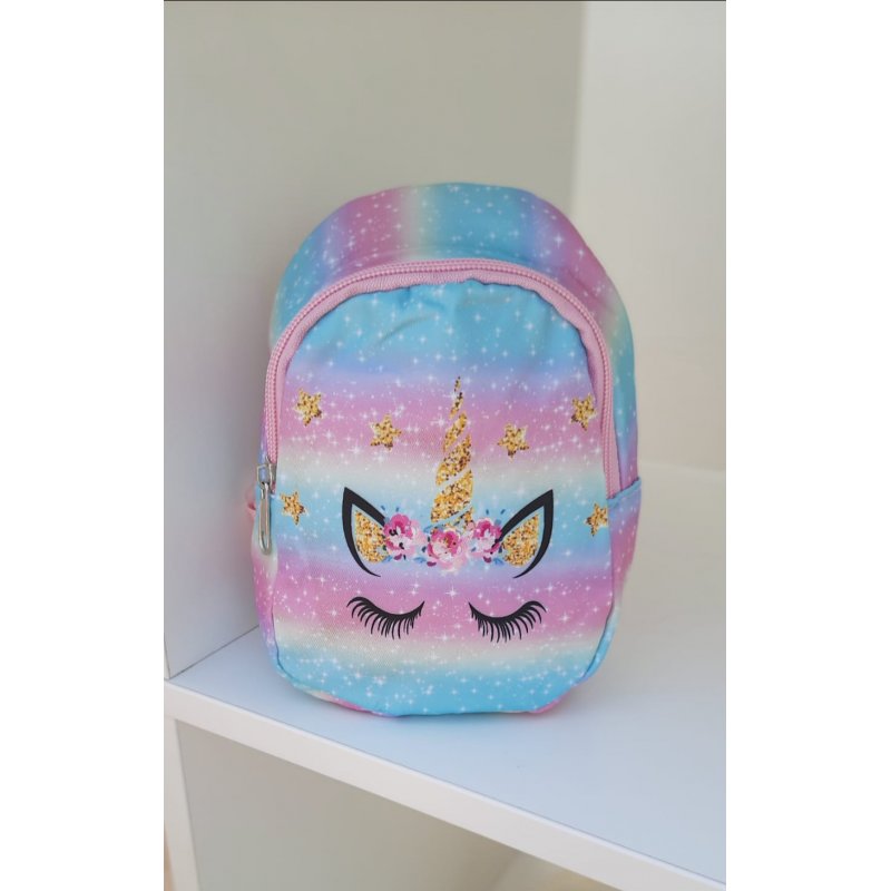 Plecak na ramię pastelowy unicorn  - 1